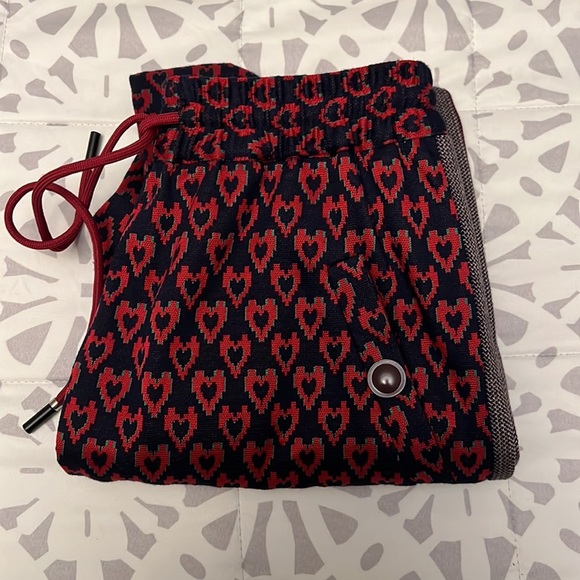 ❤️❤️Anthropologie Love Binetti High waist Heart Joggers❤️❤️ - Picture 3 of 15